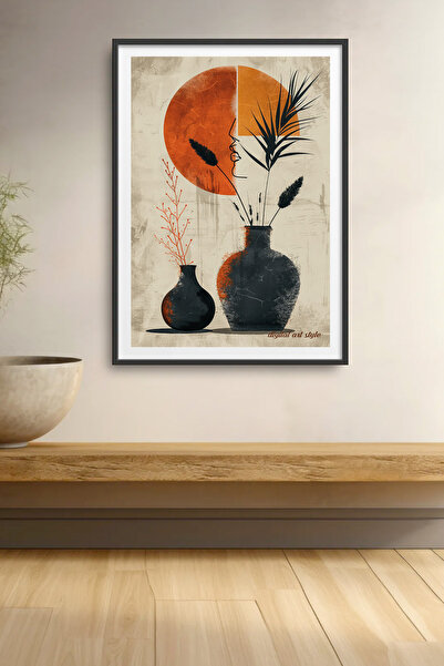 ByMeyla Digital Art Style 3Pcs Unframed Poster,Modern Decorative Frameless Poster,Painting