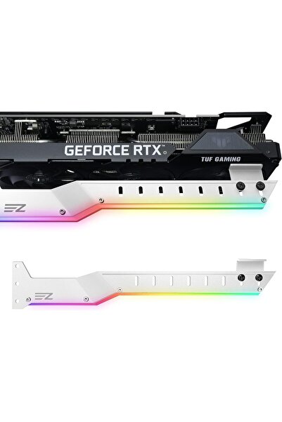 VipDeluXe Ezdiy-Fab Right Gpu Holder Brace 5V 3-Pin Argb Led