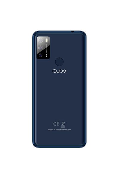 qubo Telefon mobil QUBO P-668, 6.53 inch, 4GB RAM, 64GB, 4G, Albastru