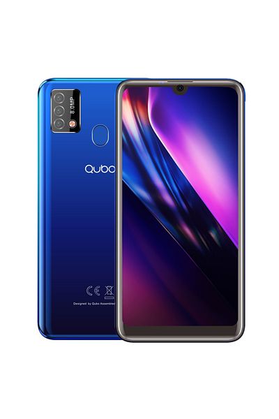 qubo Telefon mobil QUBO X626, 6.26 inch, 2GB RAM, 32GB, 3G, Albastru