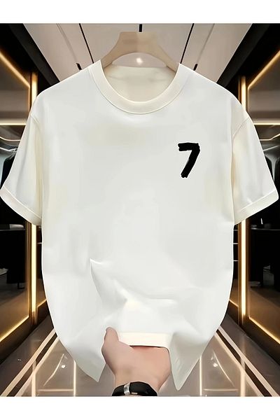 Massgai Μπλουζάκι Unisex Dood Day 7 με στάμπα Oversize 100% βαμβάκι