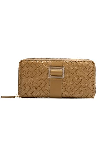 ETG Women's Diamond Pattern Long Wallet 19.5*10*2.5cm