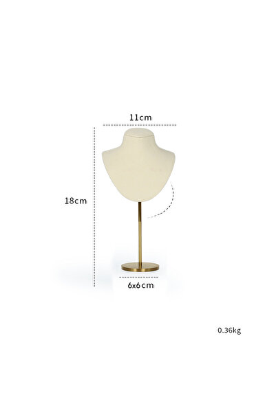 Choice رف عرض مجوهرات معدني على شكل حرف S، حامل عرض أقراط وقلادة وخاتم، رف عرض على شكل حرف T