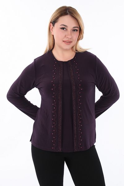 AfifeCOLLECTİON Bluză de nuntă cu aspect de echipă Bluză de rochie de seară pentru mamă