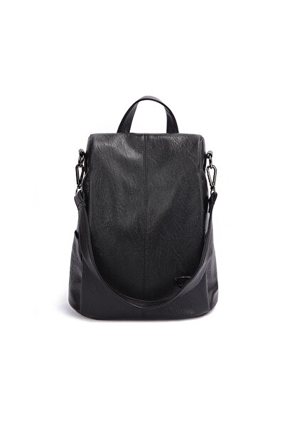 delis Women's Backpack, Averi Gt1849, Anti-Theft, Black Model