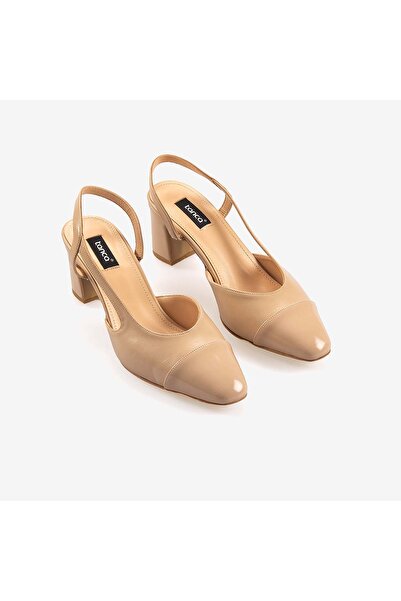 KEMAL TANCA Hakiki Deri Kadın Topuklu Ayakkabı 3002