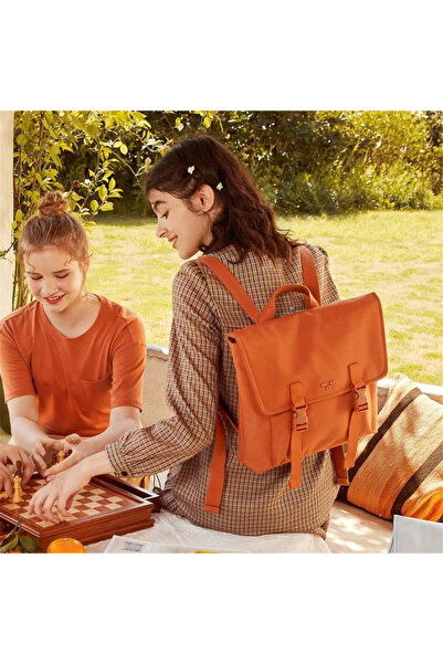 delis Unisex Backpack, Uzoma Gt2348, Orange