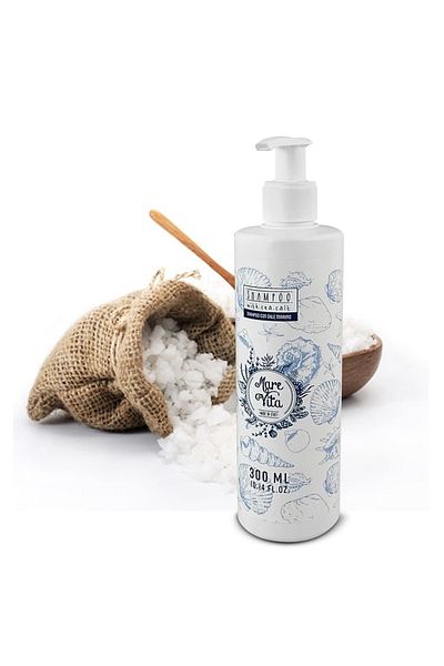 MAREVITA Sampon 300 Ml, Cu Sare De Mare, In Dozator Pompa