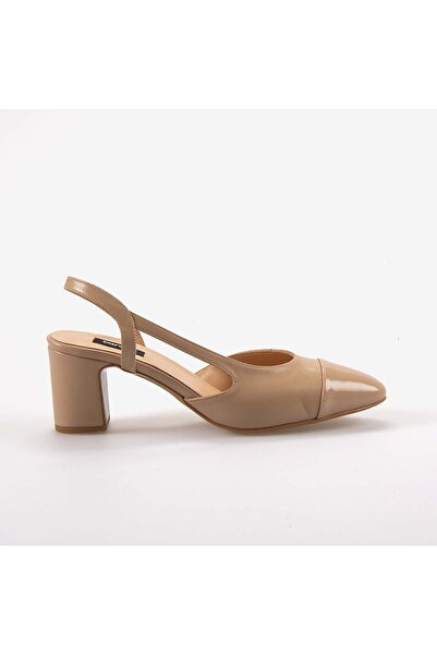 KEMAL TANCA Hakiki Deri Kadın Topuklu Ayakkabı 3002