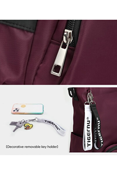 delis Rucsac Unisex Gt2289, Bordo