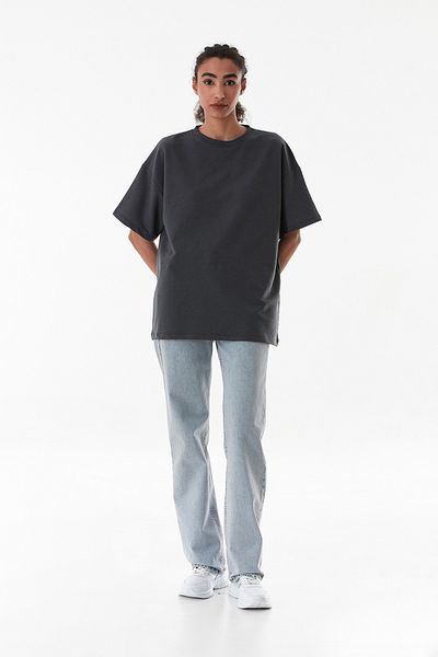 Fulla Moda Μπλουζάκι Basic Crew Neck Oversize
