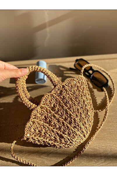 Zess store حقيبة يد مصنوعة يدوياً من القش