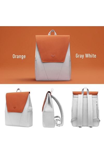 delis Unisex backpack, V, Orange