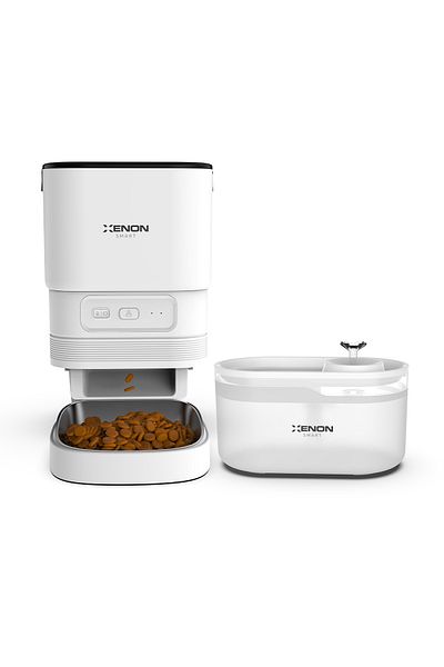 Xenon Smart Smart Automatic Food Bowl and Water Dispenser Set of 2 Pet Products