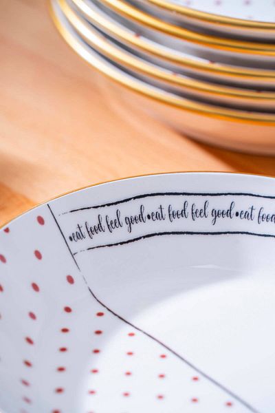 ACAR Feel Good 6-Piece Dinner Plate - 20 cm