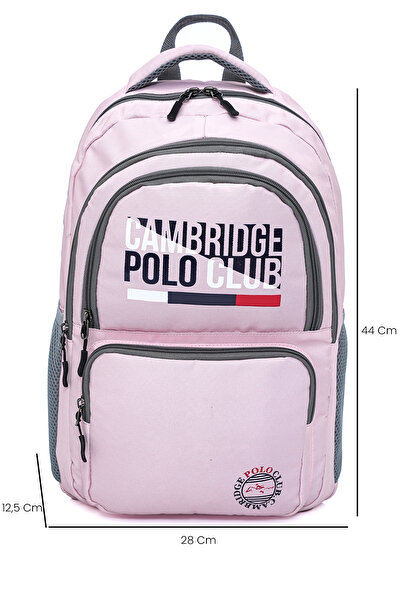 Cambridge Polo Club Unisex Functional Middle School Backpack
