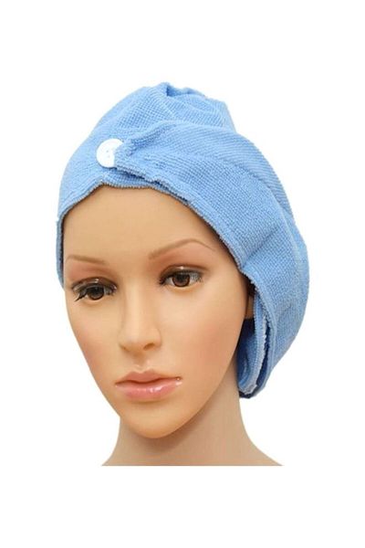 Generic Pack Of 2 Solid Bath Towel Blue