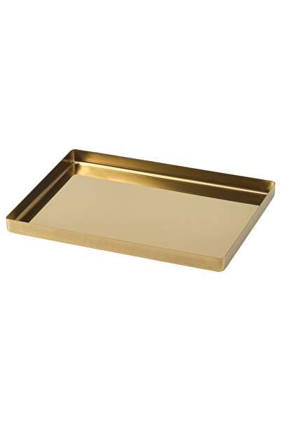 Stockholm 2025 Tray, brass-colour, 28 x 20 cm