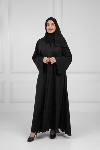 LAVİNİA Lavinia women's abaya, half-cloche, with excellent soft fabric