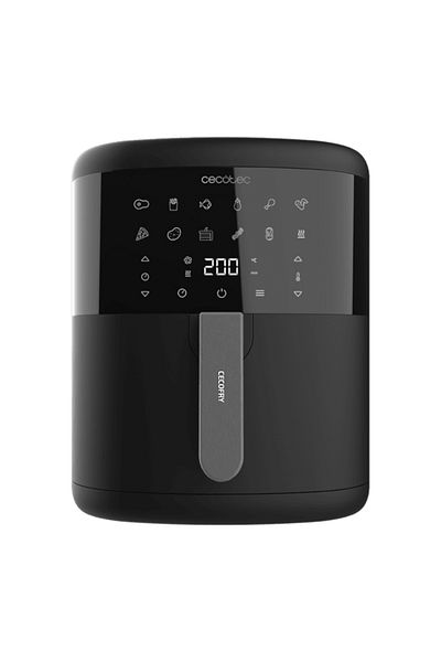 CECOTEC Friteuza cu aer cald fara ulei Cecotec Bombastik 6000, 1700W, 6L, Control tactil