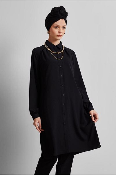 Alvina Shirt Collar Tunic 45416