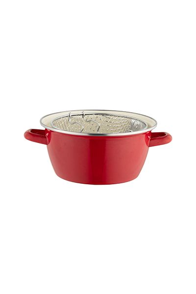 Madame Coco Salentino Frying Pan - Red - 22 cm