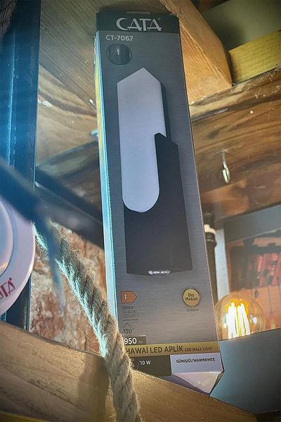 Tamer Elektrik Cata CT-7067 10W Hawaiian Led Sconce Daylight Color Outdoor