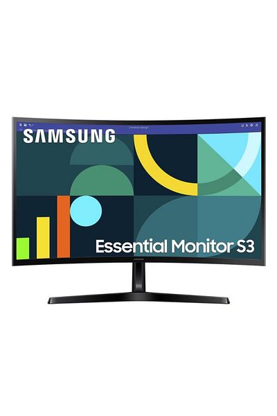 Samsung Monitor Gaming VA LED Samsung LS27D366GAUXEN, 27", Full HD (1920 x 1080), DVI, HDMI, (Negru)