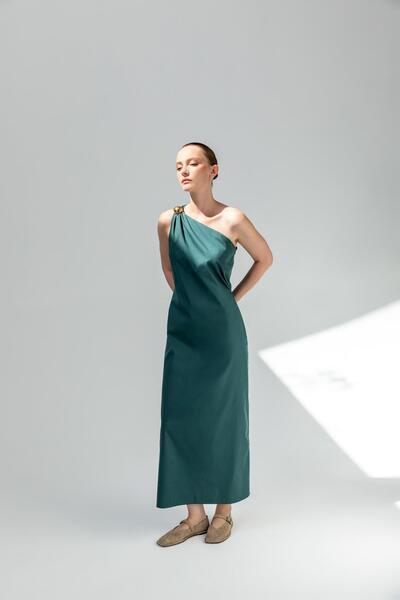 KAMEYA ΦΟΡΕΜΑ ΜΟΝΟΥ ΩΜΟΥ ΦΟΡΕΜΑΤΟΣ ΜΕ ΧΡΥΣΗ ΠΛΑΚΑ 25S40779