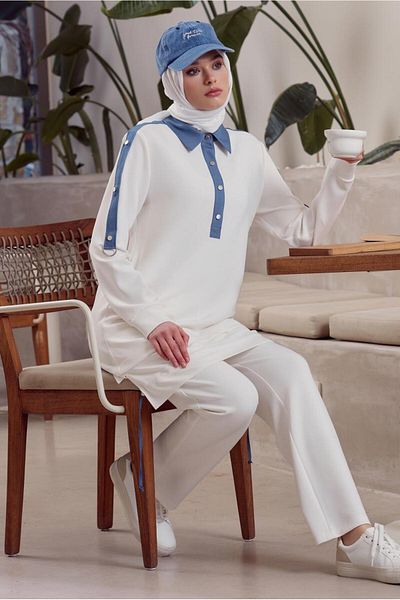 Alvina Tracksuit Tunic with Tie 45539