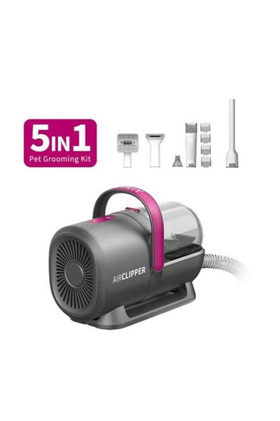 Petkit Set ingrijire animale de companie PETKIT AirClipper 5-in-1 Pet Grooming Kit, Autonomie 2.5h (Negru)