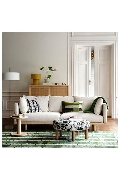 IKEA STOCKHOLM 2025 Cushion Cover 40x58 cm Dark Green/Blue-Green | 100% Wool | IKEA
