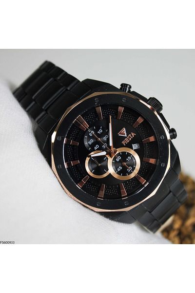 Fiesta Fs 600933   Men's Wrist Watch with Steel Cord