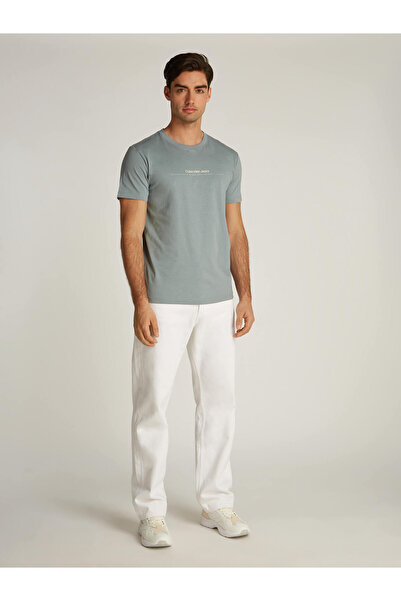 Calvin Klein Μίνιμαλ Μπλουζάκι με Λογότυπο