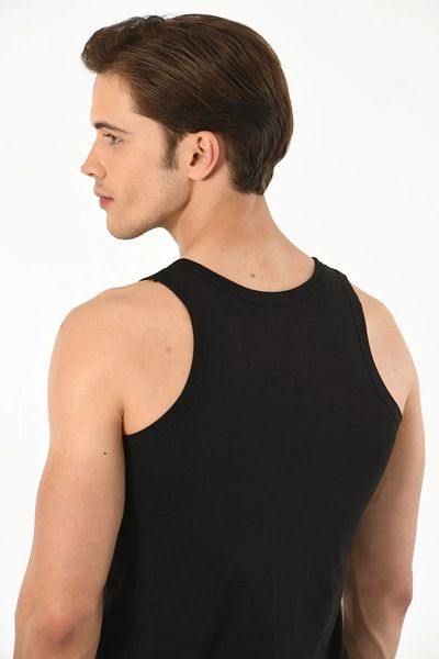 Mfö Life İç Giyim 6 Pieces Classic Strappy Combed Cotton Men's Undershirt 1St Quality Made from 100% Cotton Yarns.