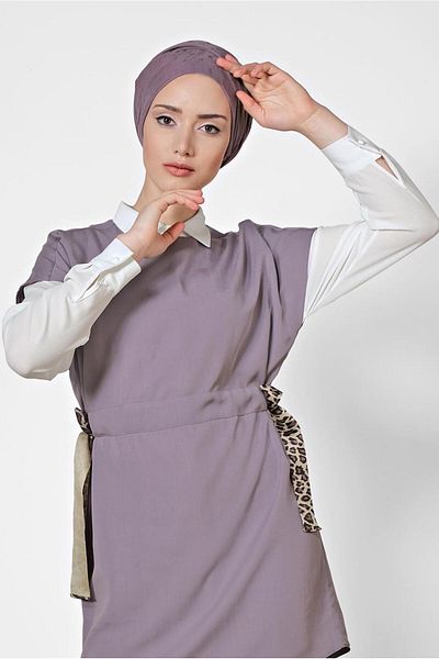 Alvina Double Tunic with Waist with Latch 4973