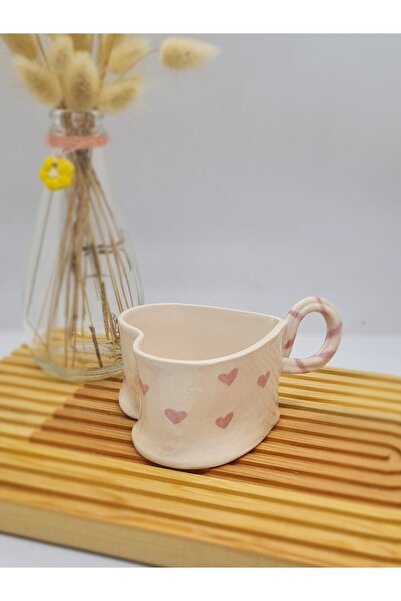 senseoftouch كوب قلب سيراميك مصنوع يدويًا