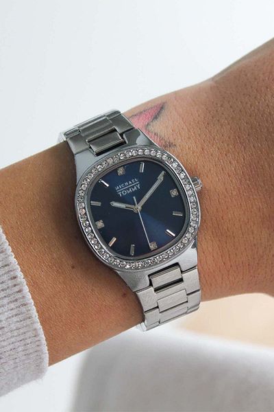 MICHAEL TOMMY Mt 325005 Lbbl23 Women's Wristwatch with Steel Cord