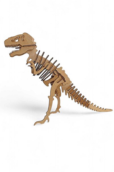 Ahşap Maket Dinozor (T-rex) 285 X 439 X 84mm