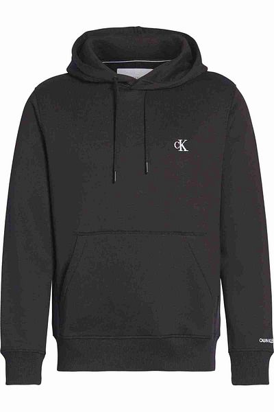 Calvin Klein Мъжки черен суичър с качулка Ck Essential Regular Hoodie