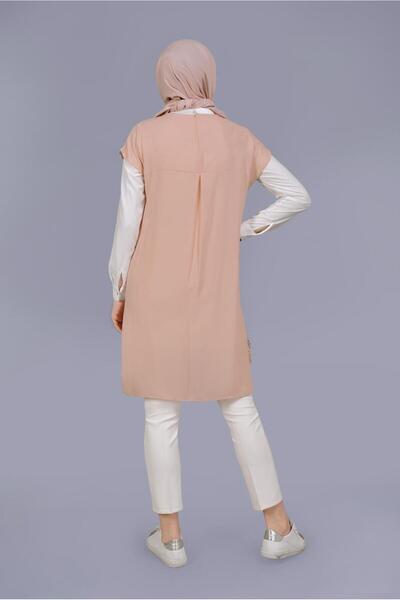 Alvina Pul Payet Detailed Double Tunic 40866