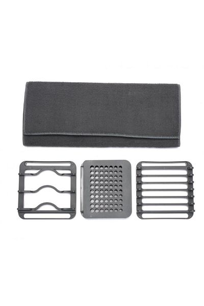 Heinner Heinner HR-DSHTWL-4PC dish drainer stand, with mat, 4 pieces