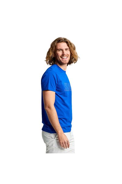 Slam Logo Men's Blue T-Shirt Men's T-Shirt A112007S00