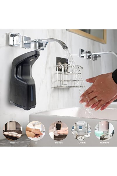 Kokutek Pille Çalışan Sensörlü Sıvı Sabunluk