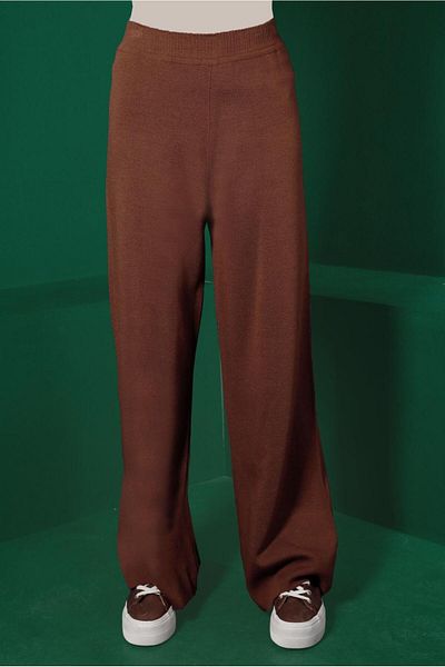 Alvina Pantaloni din tricotaj cu talie elastică 70431