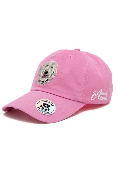 Trampoline Doodle Dog Embroidered Hat - Animal Figured Hat