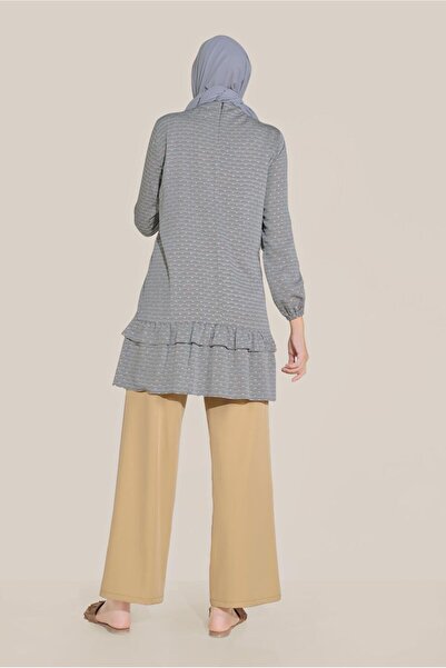 Alvina Rush Detail Ankle Elastic Tunic 40822