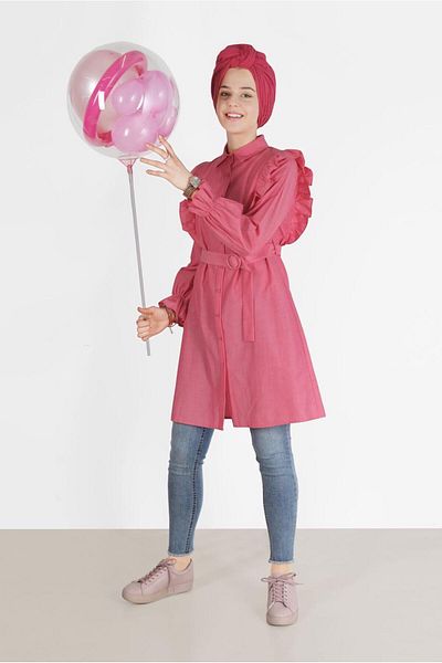 Alvina 40588 Terry Tek38 Algodon Tunic - Size 36/42