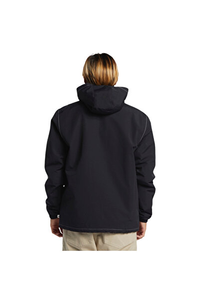Quiksilver Rain Cloud Warm Hooded Coach Erkek Siyah Ceket ERKEK CEKET EQYJK04110