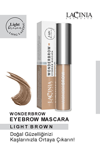 Lacinia Wonderbrow Light Brown Mascara 5 ml